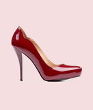 Stiletto in shining Red